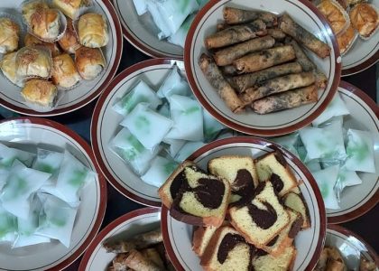 Jamuan untuk acara lamaran